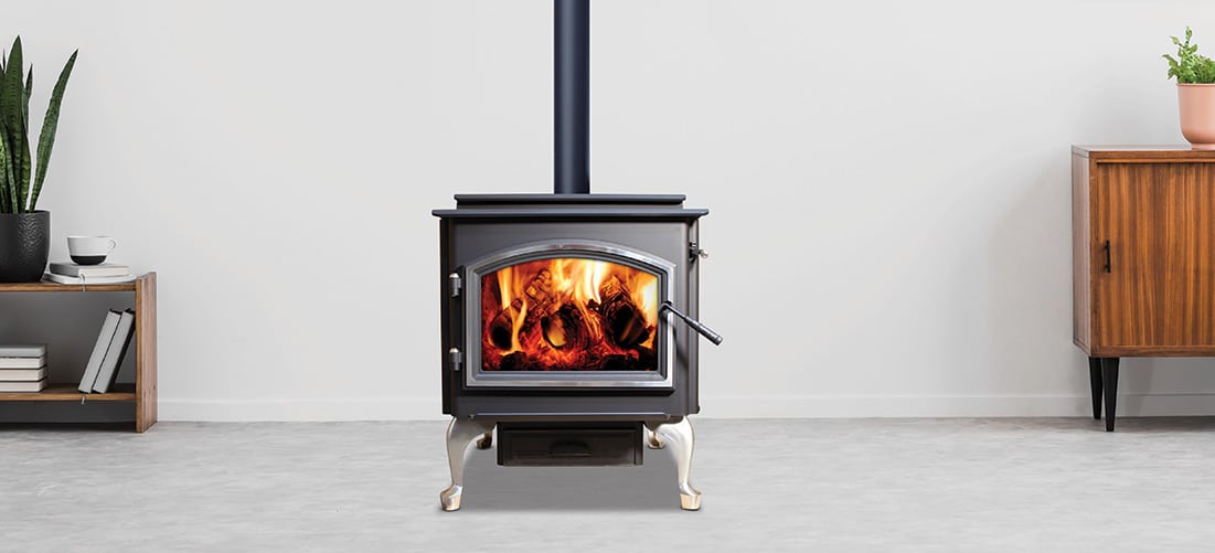 freestanding wood stove